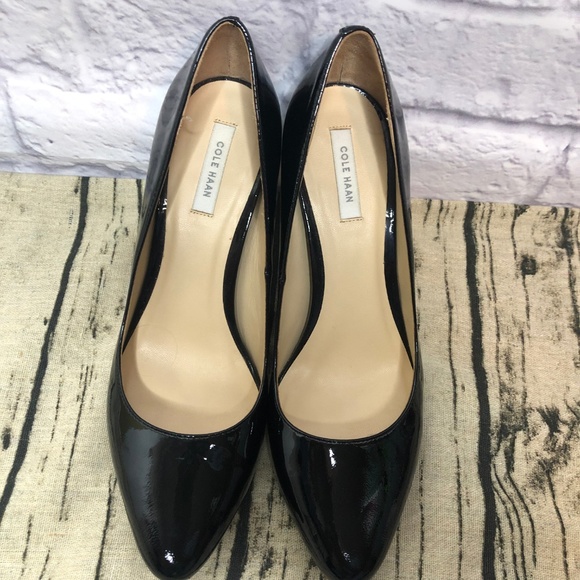 Cole Haan Patent Leather Heels 7B - Picture 6 of 6